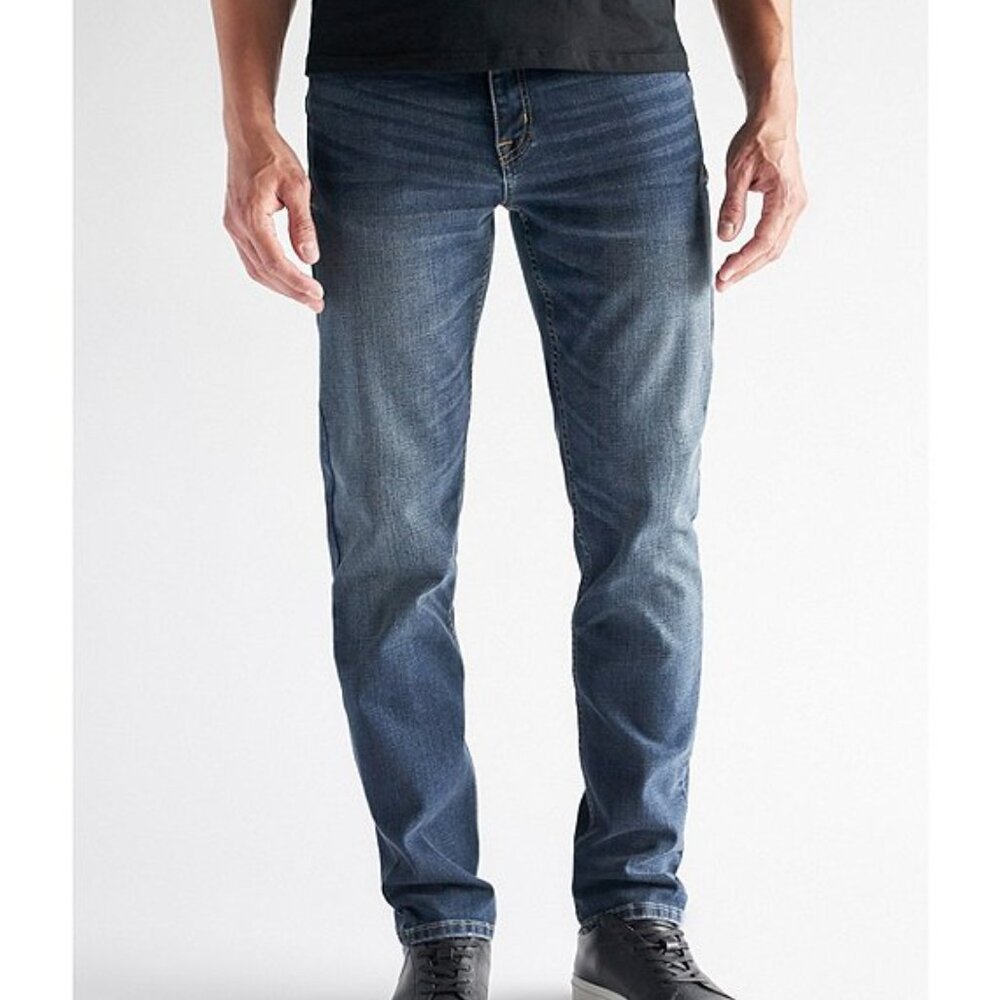 NWT DEVIL-DOG DUNGAREES Men's Relaxed Fit Straight Leg Jeans Rocky Face Size 32